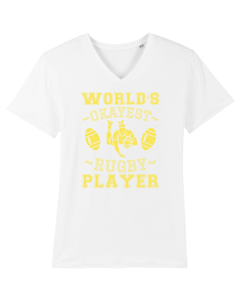 World'S Okayest Rugby Player White