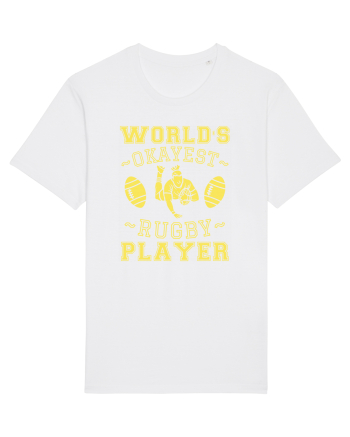 World'S Okayest Rugby Player White