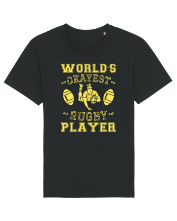 World'S Okayest Rugby Player Black