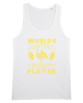 World'S Okayest Rugby Player White
