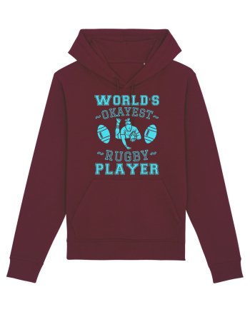 World'S Okayest Rugby Player Burgundy