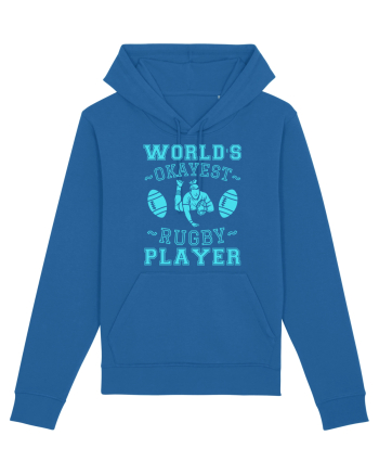 World'S Okayest Rugby Player Royal Blue