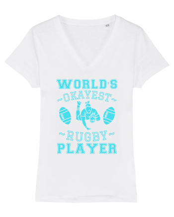 World'S Okayest Rugby Player White