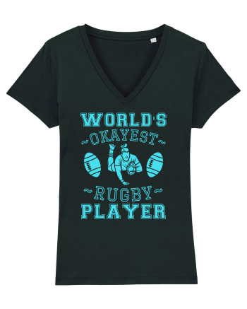World'S Okayest Rugby Player Black