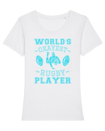 World'S Okayest Rugby Player White