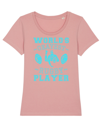 World'S Okayest Rugby Player Canyon Pink