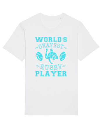 World'S Okayest Rugby Player White