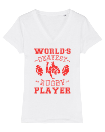 World'S Okayest Rugby Player White