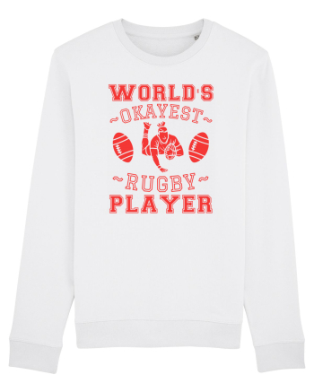 World'S Okayest Rugby Player White