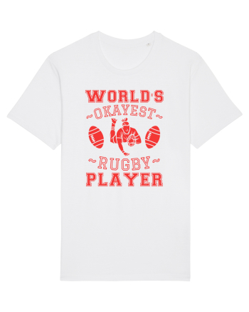 World'S Okayest Rugby Player White