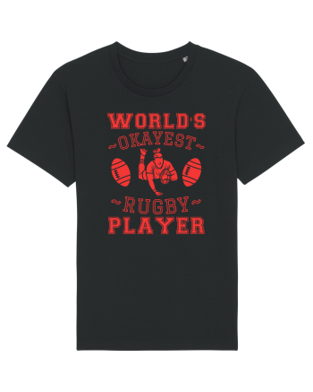 World'S Okayest Rugby Player Black