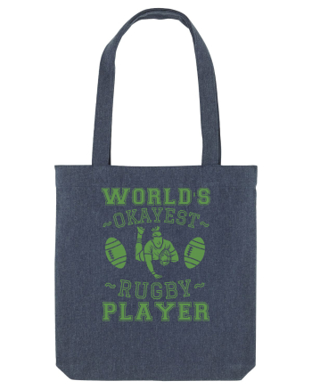 World'S Okayest Rugby Player Midnight Blue