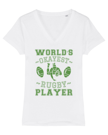 World'S Okayest Rugby Player White