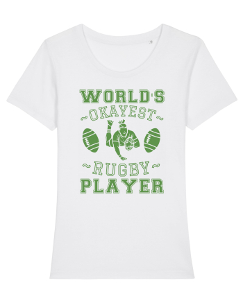 World'S Okayest Rugby Player White