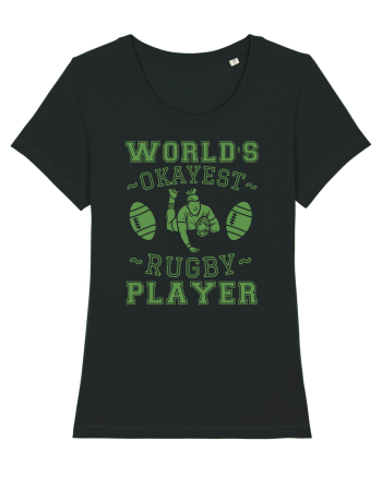 World'S Okayest Rugby Player Black