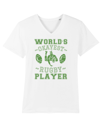 World'S Okayest Rugby Player White