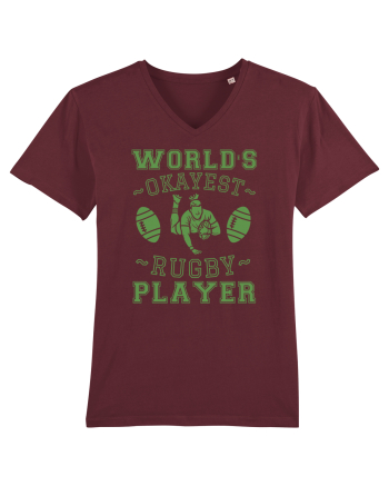World'S Okayest Rugby Player Burgundy