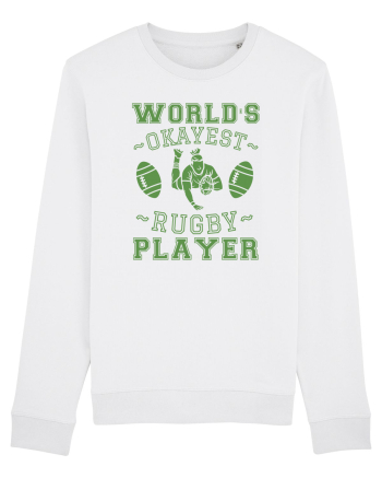 World'S Okayest Rugby Player White