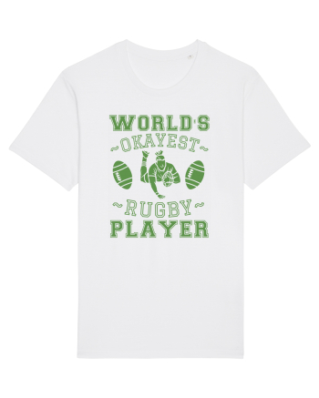 World'S Okayest Rugby Player White