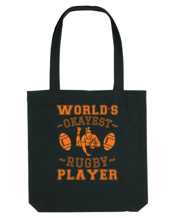 World'S Okayest Rugby Player Black