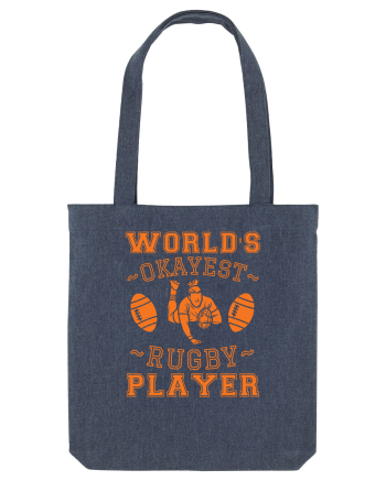 World'S Okayest Rugby Player Midnight Blue