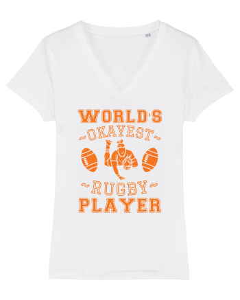 World'S Okayest Rugby Player White