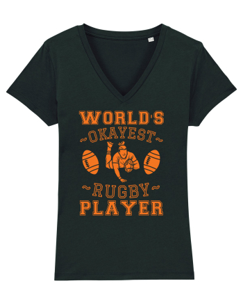 World'S Okayest Rugby Player Black