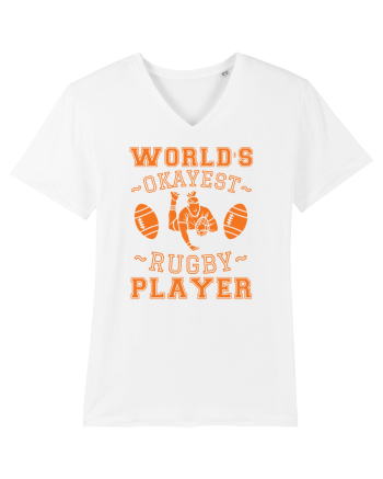 World'S Okayest Rugby Player White