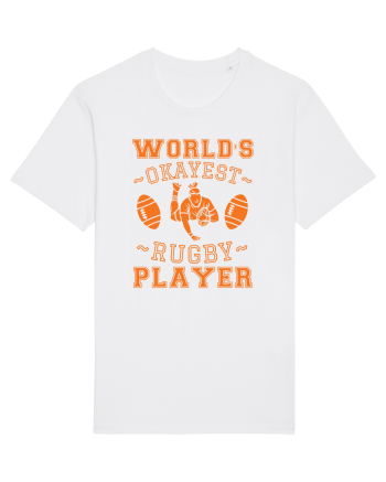 World'S Okayest Rugby Player White