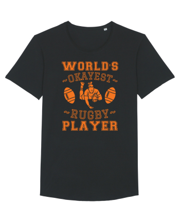 World'S Okayest Rugby Player Black