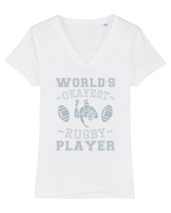 World'S Okayest Rugby Player White