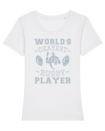 World'S Okayest Rugby Player White