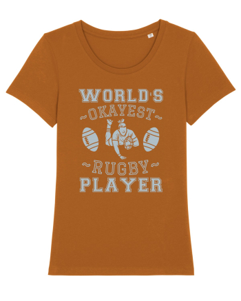World'S Okayest Rugby Player Roasted Orange