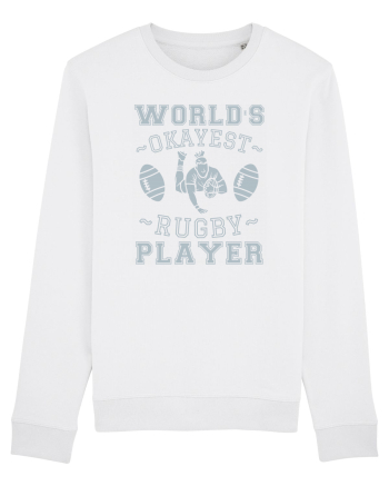 World'S Okayest Rugby Player White