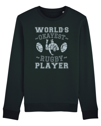 World'S Okayest Rugby Player Black