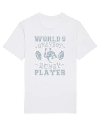 World'S Okayest Rugby Player White