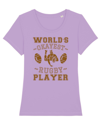 World'S Okayest Rugby Player Lavender Dawn