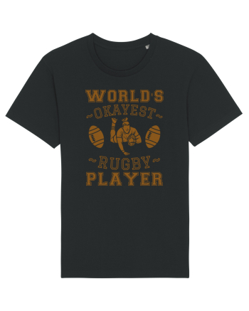 World'S Okayest Rugby Player Black