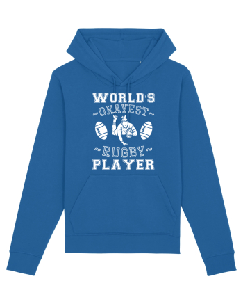 World'S Okayest Rugby Player Royal Blue