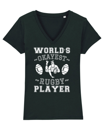 World'S Okayest Rugby Player Black