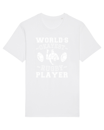 World'S Okayest Rugby Player White