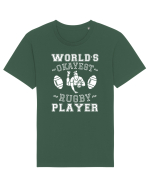 World'S Okayest Rugby Player Tricou mânecă scurtă Unisex Rocker
