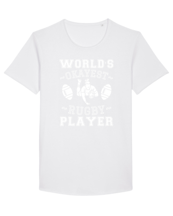 World'S Okayest Rugby Player White