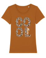 Cool Mama Tricou mânecă scurtă guler larg fitted Damă Expresser