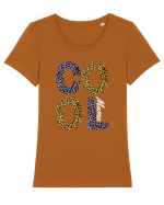 Cool Mama Tricou mânecă scurtă guler larg fitted Damă Expresser