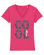 Cool Mama Tricou mânecă scurtă guler V Damă Evoker