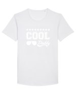 Cool Daddy Tricou mânecă scurtă guler larg Bărbat Skater