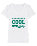Cool Daddy Tricou mânecă scurtă guler V Damă Evoker