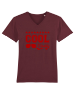 Cool Daddy Tricou mânecă scurtă guler V Bărbat Presenter