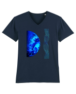 Blue Planet Tricou mânecă scurtă guler V Bărbat Presenter